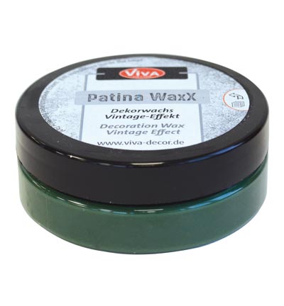 !БЕЗ ЗНИЖОК Паста патинуюча на водн.осн."Patina Waxx" 50мл ЗЕЛЕНИЙ
