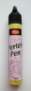 Perlen-Pen жемчуг-эффект 25мл ПЕРЛАМУТР.ЖОВТИЙ