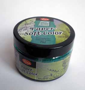 ЗНЯТІ З ВИР-ВА,Paper-Soft-Color 75мл СМАРАГДОВИЙ