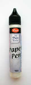 ЗНЯТІ З ВИР-ВА,Paper-Pen для СКРАПБУКИНГА 25мл ОПАЛ
