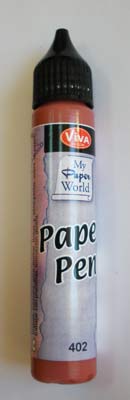 !ЗНЯТІ З ВИР-ВА,Paper-Pen для СКРАПБУКИНГА 25мл КАРМІНОВИЙ ТЕМНИЙ