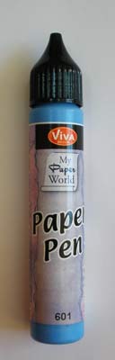 !ЗНЯТІ З ВИР-ВА,Paper-Pen для СКРАПБУКИНГА 25мл СИНІЙ КОБАЛЬТ
