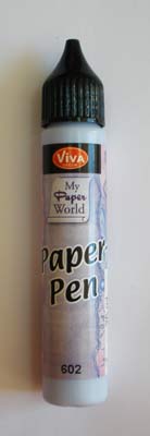 ЗНЯТІ З ВИР-ВА,Paper-Pen для СКРАПБУКИНГА 25мл СИНІЙ СВЕТЛЫЙ