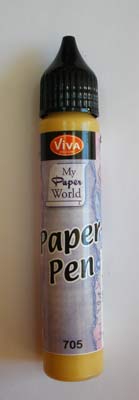 !ЗНЯТІ З ВИР-ВА,Paper-Pen для СКРАПБУКИНГА 25мл ПІСОЧНИЙ ТЕМНИЙ