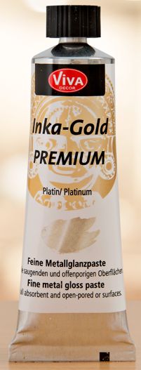 Реставрац. метал.воск.паста Inka-Gold Premium 32мл ПЛАТИНА