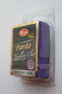 ЗНЯТО З ПРОДАЖУ! Полимерный моделин"Pardo-Jewellery" 56гр ЛАВАНДОВЫЙ НЕФРИТ