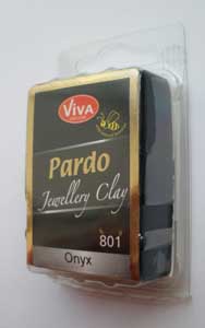 ЗНЯТО З ПРОДАЖУ! Полимерный моделин"Pardo-Jewellery" 56гр ОНИКС