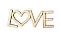 !17 Фігура різьблена для декору LOVE 1 напис (фанера 4мм) 13,5х5,5см