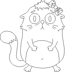 !13 Фігура різьблена для декору ОБНІМАШКИ (фанера 4мм) 6х7,5см