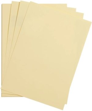 RR Картон кольоровий 270гр Maya Clairefontaine А4 КРЕМОВИЙ