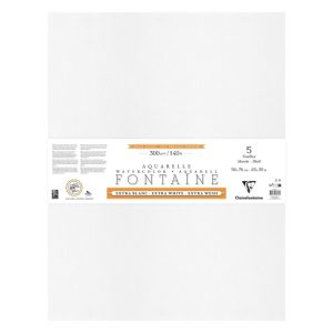 RR Папір д/акварелі 300г сер.зерно 100% бавовна Fontaine Clairefontaine, 56х76см А2
