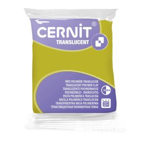 Полімерний моделін "CERNIT-TRANSLUCENT" 56гр|прозорий МІРАБЕЛЬ