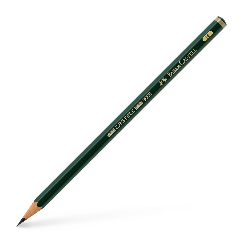 *Олівець графітний Faber-Castell /9000-6B