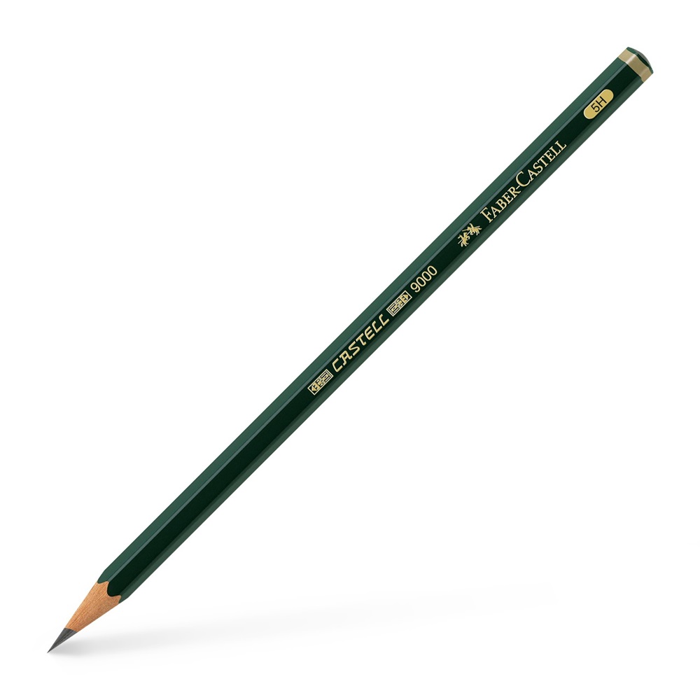 *Олівець графітний Faber-Castell /9000-5H