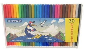 Набір фломастерів CENTROPEN у блістері 30кол