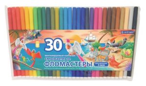 Набір фломастерів "Птахи" CENTROPEN у блістері 30кол /7790/23087