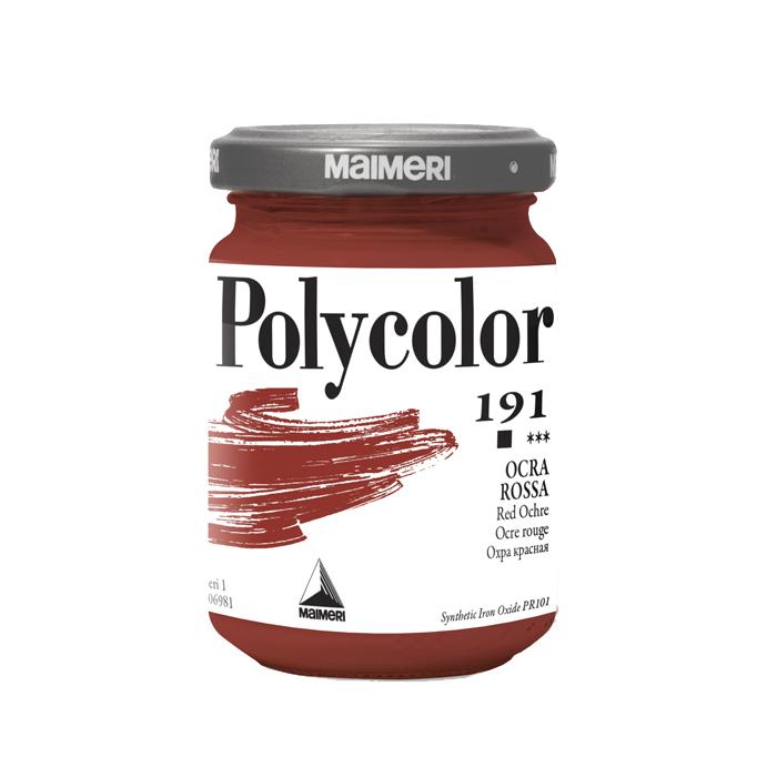*Фарба акрилова Polycolor Maimeri 140мл 191 ОХРА ЧЕРВОНА