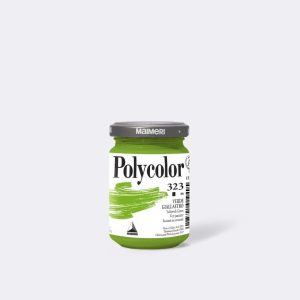 *Фарба акрилова Polycolor Maimeri| 140мл 323 ЖОВТО-ЗЕЛЕНИЙ