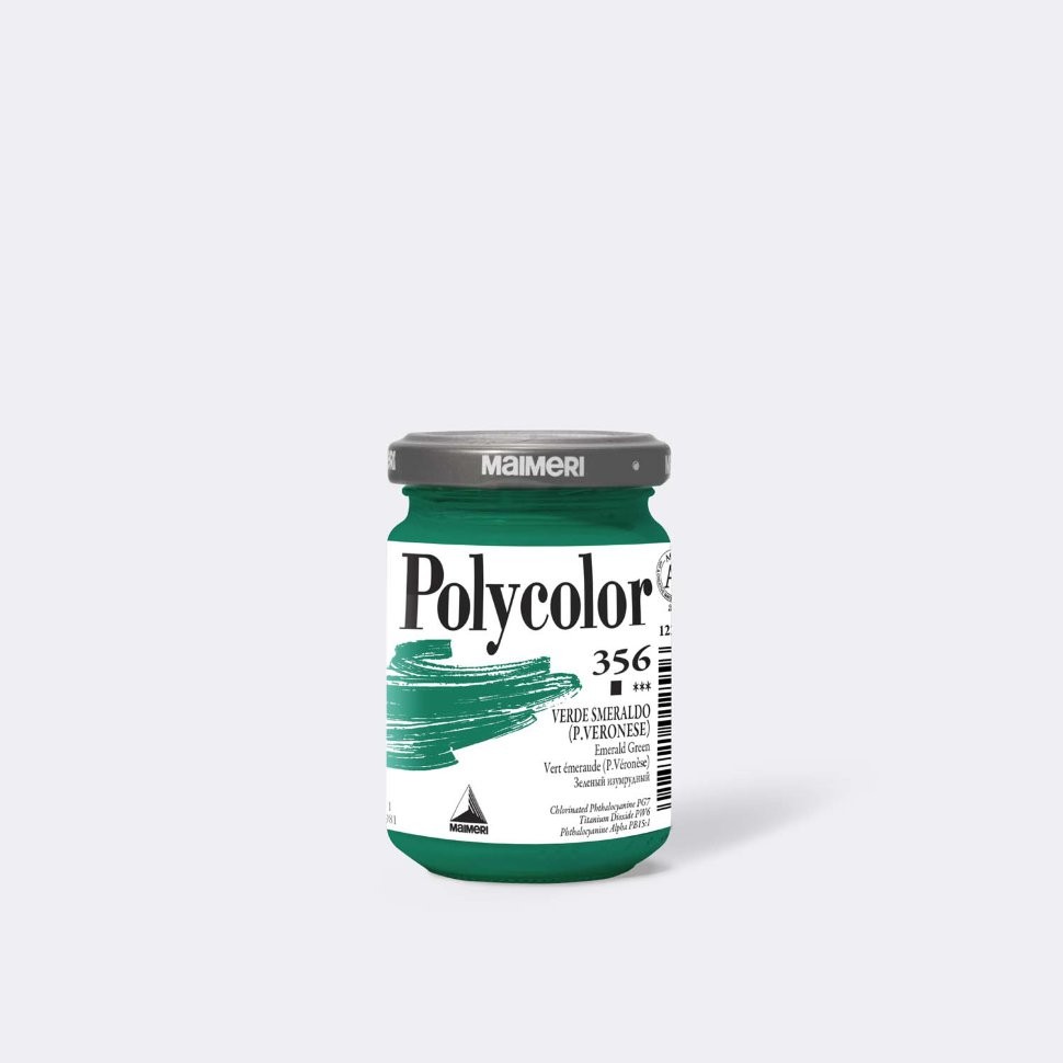 *Фарба акрилова Polycolor Maimeri 140мл 356 СМАРАГДОВИЙ