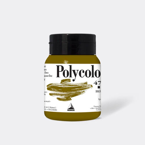*Фарба акрилова Polycolor Maimeri 500мл 475 БРОНЗА