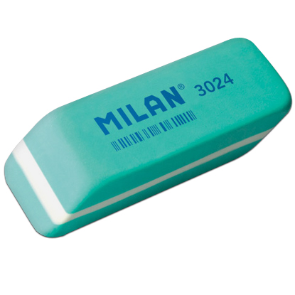 Гумка прямокутна (синт.каучук) для 3Н-4В "3024" Milan n 56х19.5х12.5мм