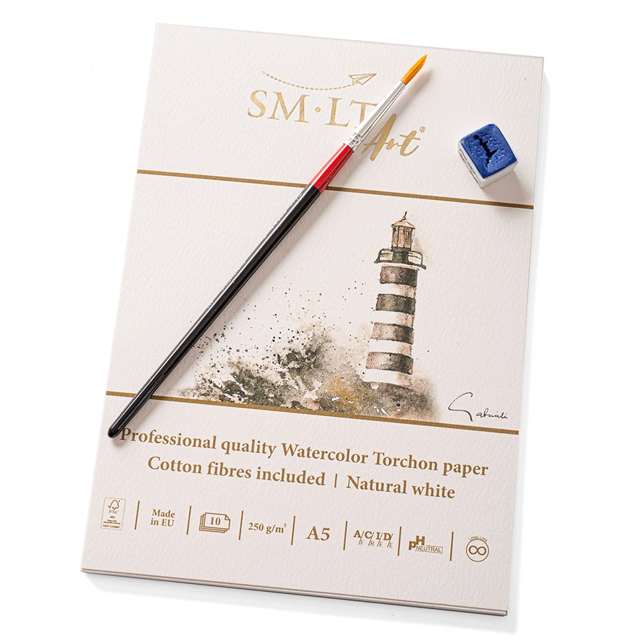 Склейка д/акв.250гр Торшон бавов.+цел. Pro Create Smiltainis10арк.А5