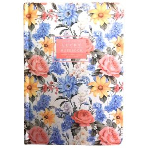 Альбом(палітура) д/граф.80г тверд.картон.обкл.Квіти 1 Bourgeois 64арк.А6 /N9563