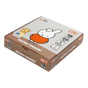 Набір гуаші Miffy Yes (16х20мл) у картон.кор